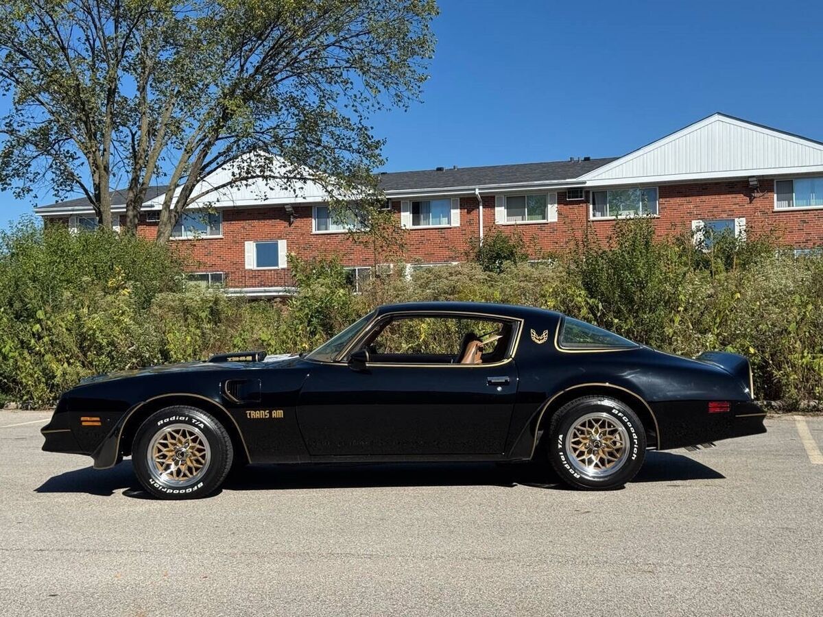 1978 Pontiac Trans Am REAL Z CODE 400CID AUTO FRESH PAINT BLACK GOLD - photo 10