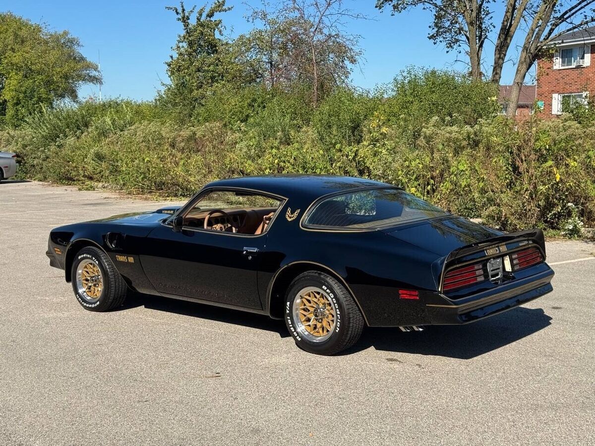 1978 Pontiac Trans Am REAL Z CODE 400CID AUTO FRESH PAINT BLACK GOLD - photo 11