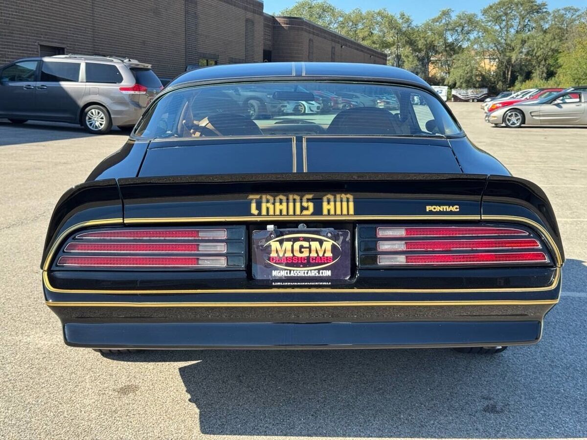 1978 Pontiac Trans Am REAL Z CODE 400CID AUTO FRESH PAINT BLACK GOLD - photo 12