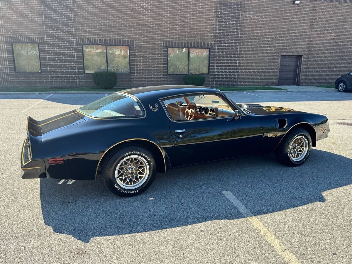 1978 Pontiac Trans Am REAL Z CODE 400CID AUTO FRESH PAINT BLACK GOLD - photo 13