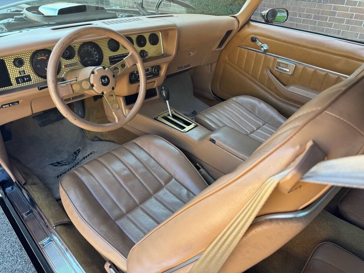 1978 Pontiac Trans Am REAL Z CODE 400CID AUTO FRESH PAINT BLACK GOLD - photo 2