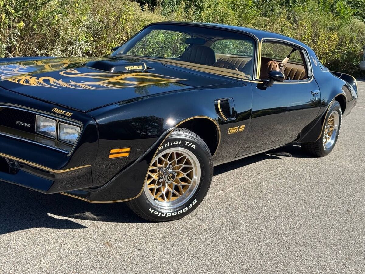 1978 Pontiac Trans Am REAL Z CODE 400CID AUTO FRESH PAINT BLACK GOLD - photo 9