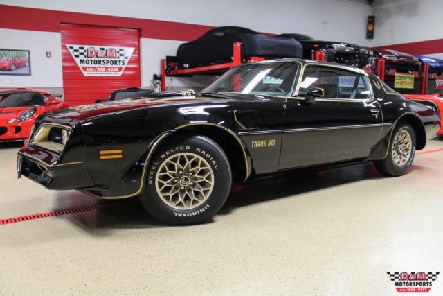 1978 Pontiac Trans Am Special Edition Y82 7610 Miles Starlight Black 1978 Pontiac Trans Am Special Edition Y82
