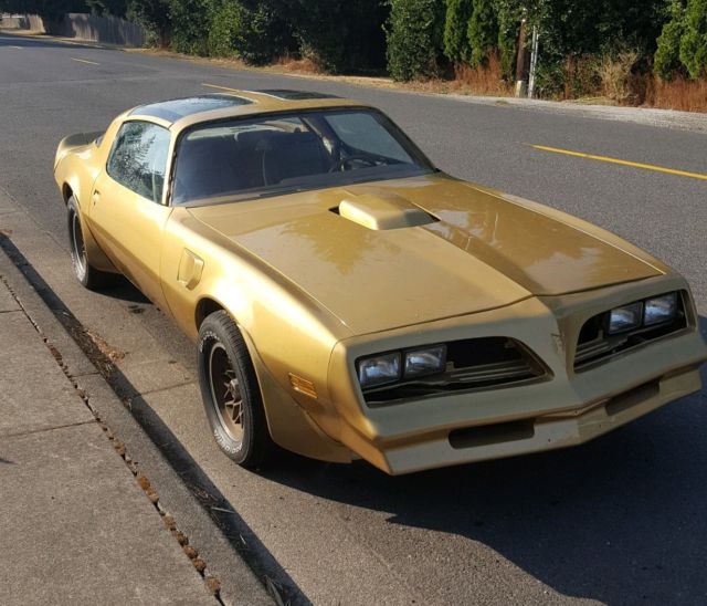 1978 Pontiac Trans Am Special Edition Y88 4 Speed WS6 1978 Pontiac Trans Am Y88 Special Edition Package
