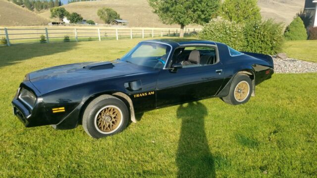 1978 Pontiac Trans am T-top 6.6 Black Bandit NO RESERVE 403 litre Firebird 1978 Pontiac Trans Am
