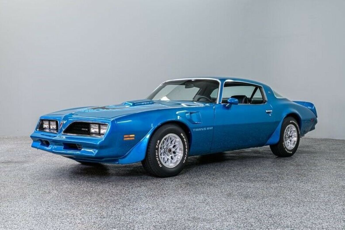 1978 Pontiac Trans Am WS6 26019 Miles Martinique Blue Coupe 400ci 1978 Pontiac Trans Am WS6