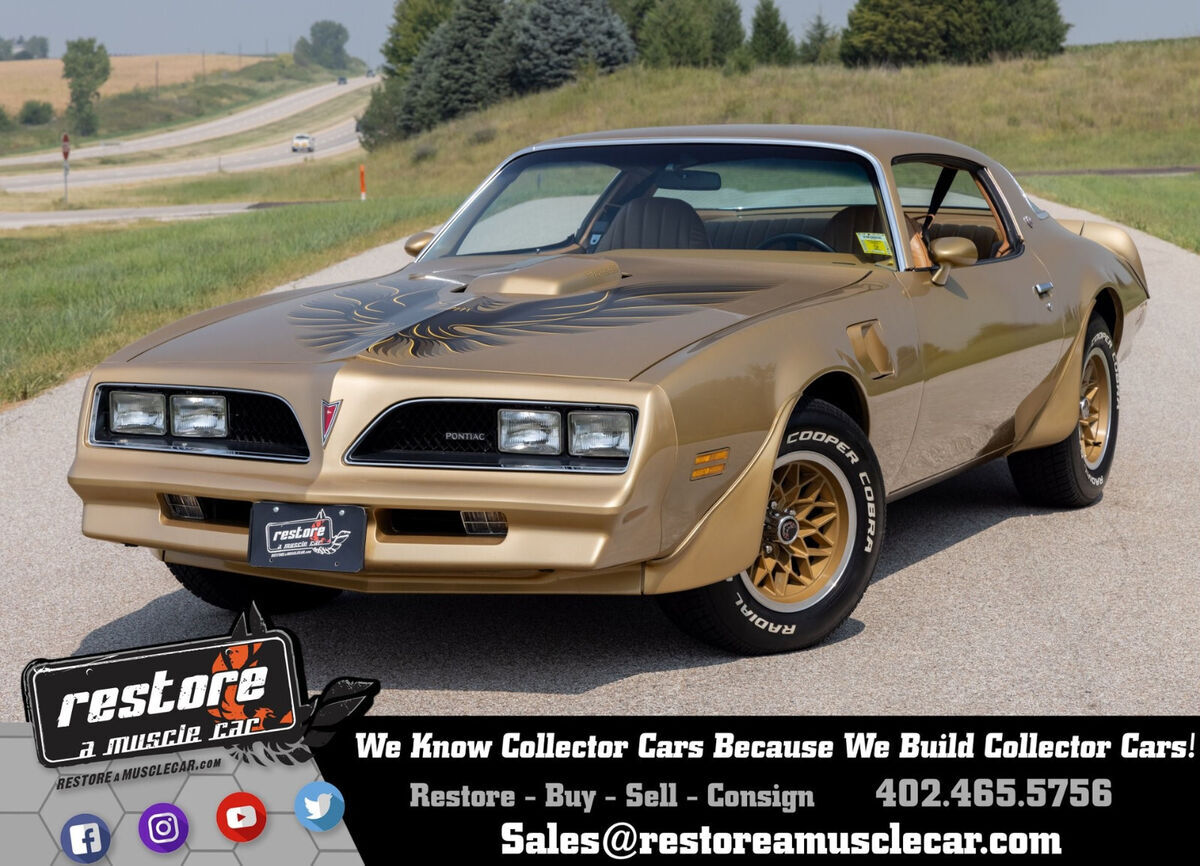 1978 Pontiac Trans AM, WS6, 400ci, Auto, AC, Only 4.7k mile, Solar Gold 1978 Pontiac Trans Am WS6, 400ci, Auto, AC, Only 4.7k mile, Solar Gold
