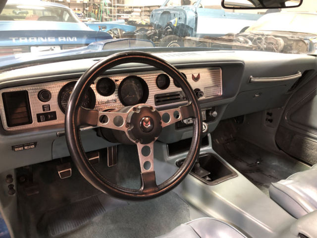 1978 Pontiac Trans Am WS6 - W72 T/A 6.6 - 400 - 4 Spd, Martinique Blue 2 - photo 11