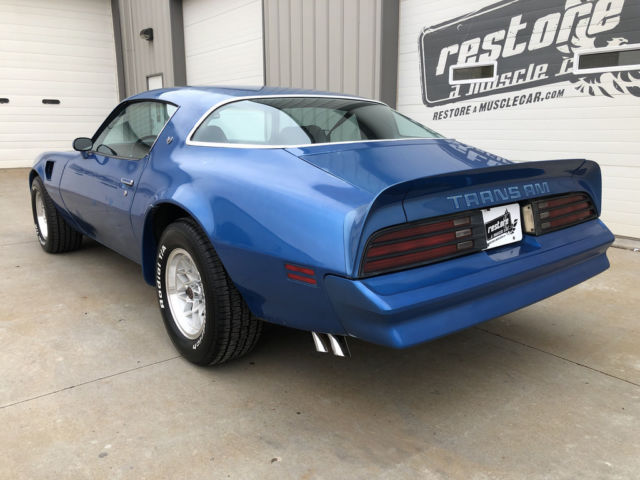 1978 Pontiac Trans Am WS6 - W72 T/A 6.6 - 400 - 4 Spd, Martinique Blue 2 - photo 4