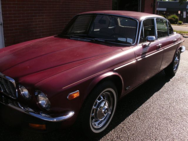 1978 Red Jaguar XJ12L 1978 Jaguar XJ12