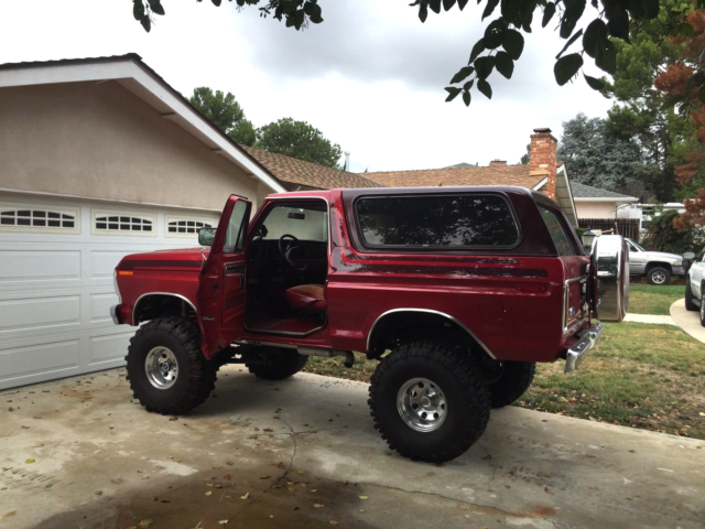 1978 Ford Bronco Red - photo 10