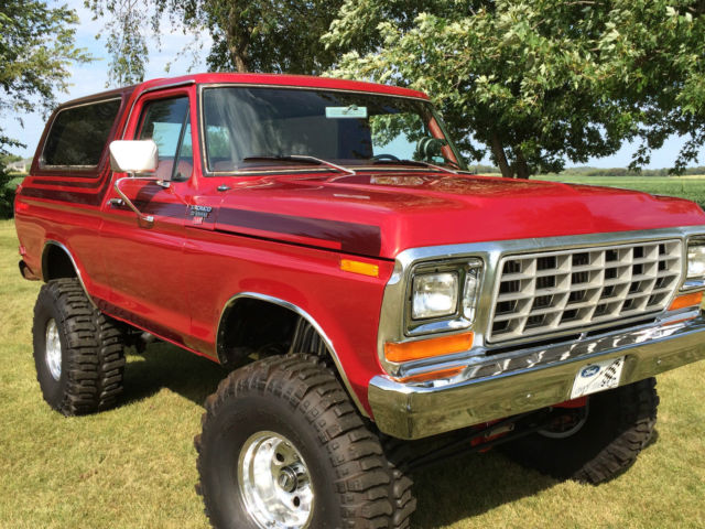 1978 Ford Bronco Red - photo 4