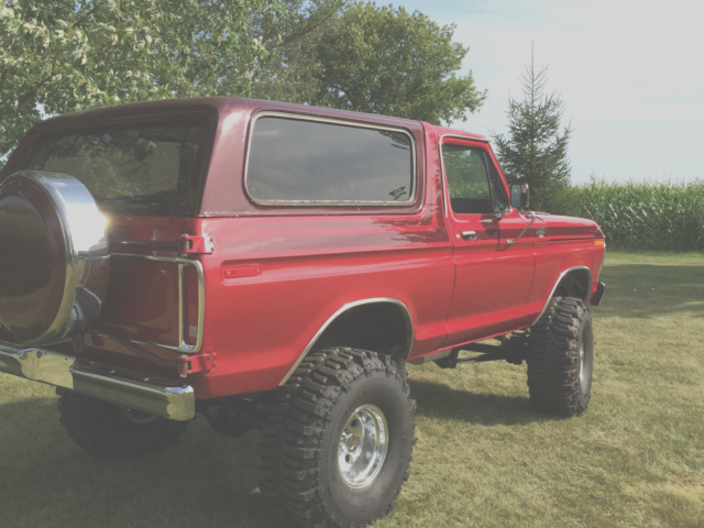 1978 Ford Bronco Red - photo 5