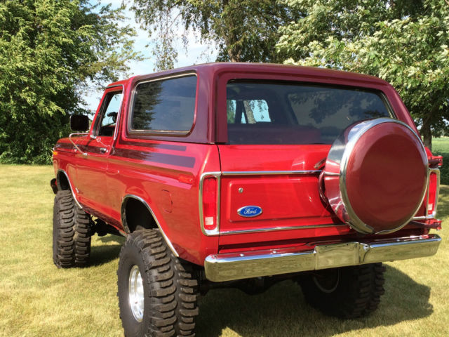 1978 Ford Bronco Red - photo 6