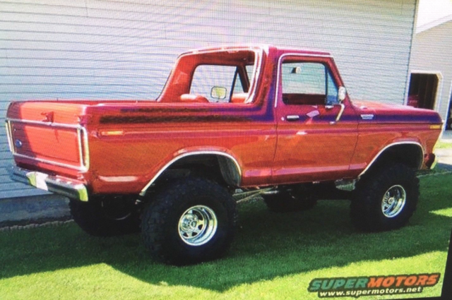1978 Ford Bronco Red - photo 7