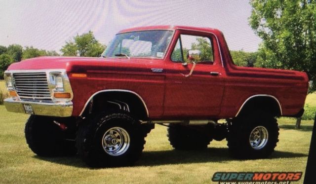 1978 Ford Bronco Red - photo 5