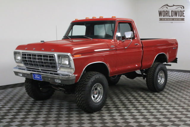 1978 Red RANGER EXPLORER 4X4 SHORT BED RESTORED! 1978 Ford F150 RANGER EXPLORER 4X4 SHORT BED RESTORED