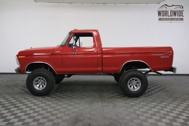 1978 Ford F150 RANGER EXPLORER 4X4 SHORT BED RESTORED - photo 7