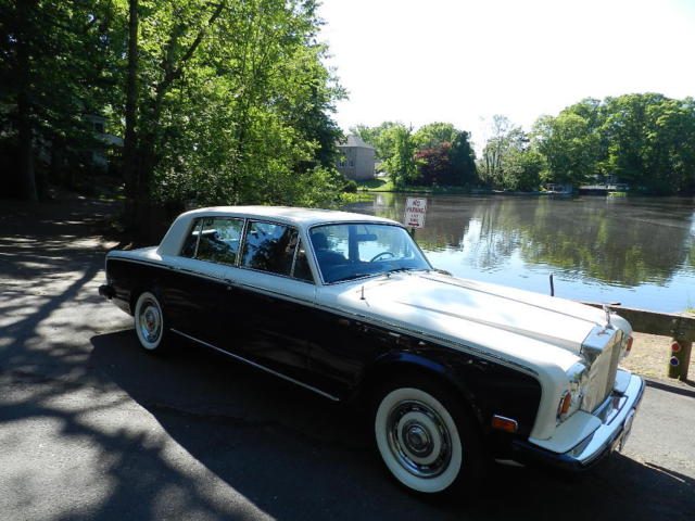 1978 ROLLS ROYCE SILVER SHADOW WHITE SHOWROOM CLASSIC ANTIQUE 1978 Rolls-Royce Silver Shadow