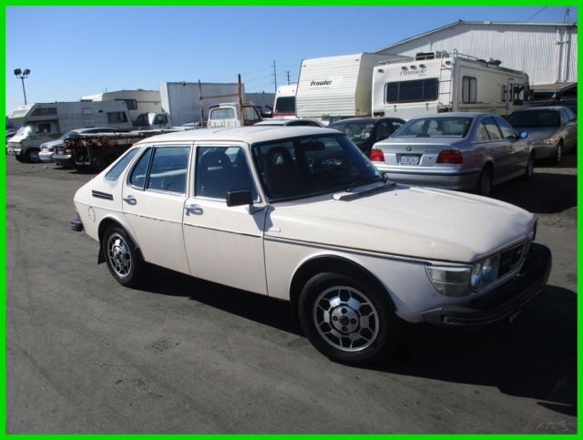 1978 Saab 99GLE 4-Cylinder Manual 4-Door Sedan Gas NO RESERVE 1978 Saab 99GLE
