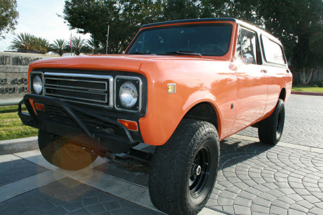 1978 Scout Traveler,V8, 4 Spd, Lifted, Flowmasters, California Blue Plates NICE! 1978 International Harvester Scout International Harvester