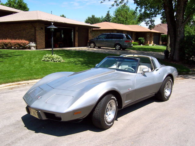 1978 SILVER ANNIVERSARY CORVETT 1978 Chevrolet Corvette 25th Anniversary
