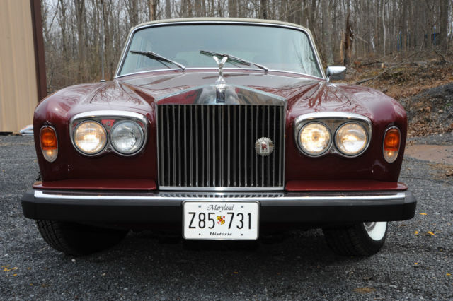 1978 Silver Wraith II 1978 Rolls-Royce Silver Shadow Sedan