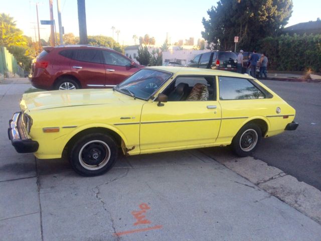 1978 Toyota Corolla DLX Hatchback 3-Door