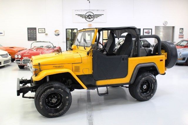 1978 Toyota FJ40 41500 Miles Yellow 6CYL Manual 1978 Toyota FJ40