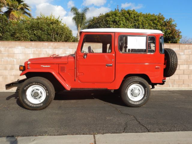 1978 Toyota FJ40 LAND CRUISER 1 Owner 72000 Miles All records since New &Stock 1978 Toyota FJ Cruiser LAND CRUISER