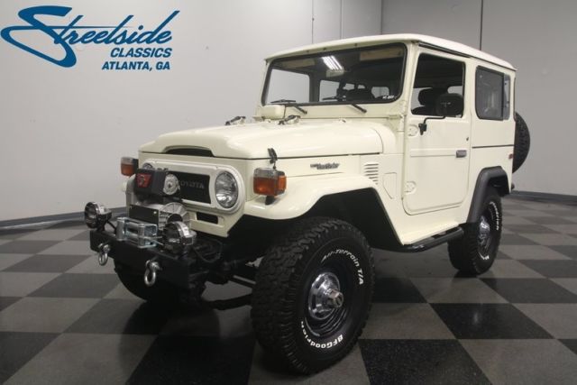 1978 Toyota FJ40 Land Cruiser 9323 Miles Cream SUV 3.8 Liter I6 4 Speed Manual 1978 Toyota FJ Cruiser Land Cruiser