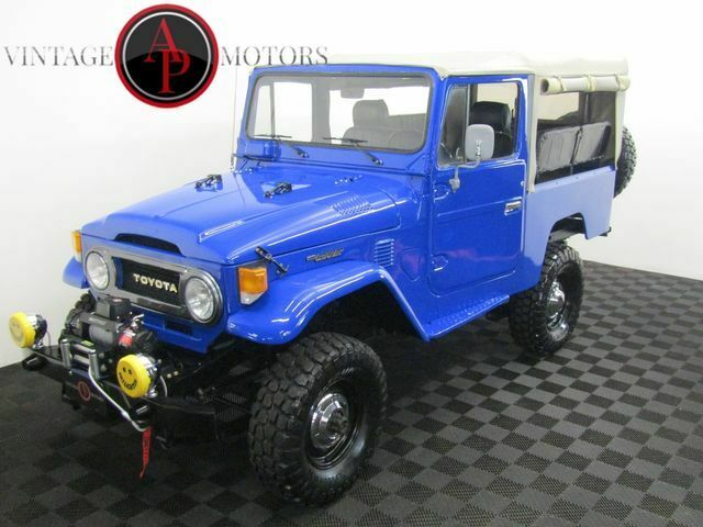 1978 Toyota FJ43 FRAME OFF RESTO. FACTORY SOFT TOP 1978 Toyota FJ43 FRAME OFF RESTO. FACTORY SOFT TOP