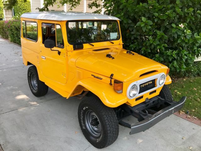 1978 Toyota Land Cruiser BJ40 Diesel 3.0L Inline 4 Cyl 4-Speed Manual Restored 1978 Toyota Land Cruiser BJ40