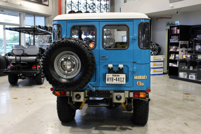 1978 Toyota Land Cruiser FJ40 4.2 A/C Sky Blue FJ Company Restoration - photo 3