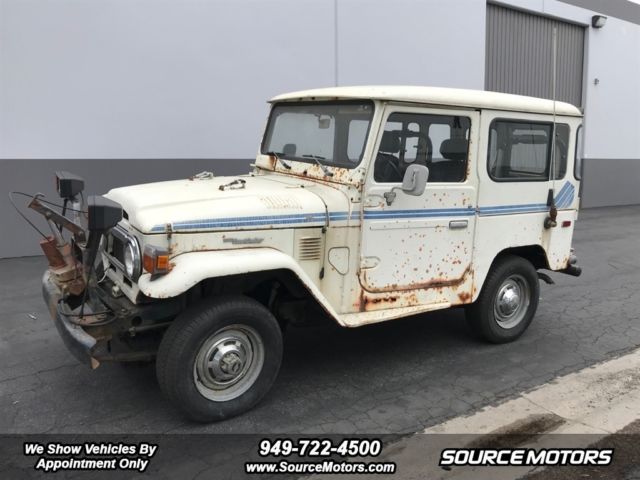 1978 Toyota Land Cruiser FJ40, Original Condition, One Owner NO RESERVE 1978 Toyota Land Cruiser FJ40