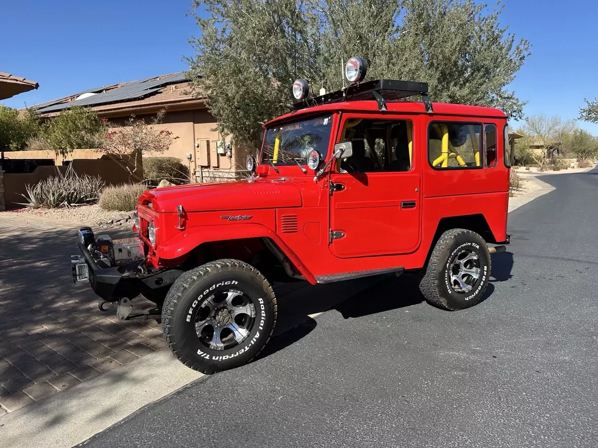 1978 Toyota Land Cruiser SUV Red 1978 Toyota Land Cruiser