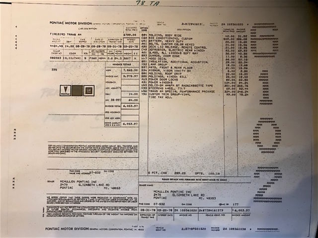 1978 Pontiac Trans Am 2 DOOR COUPE - photo 2