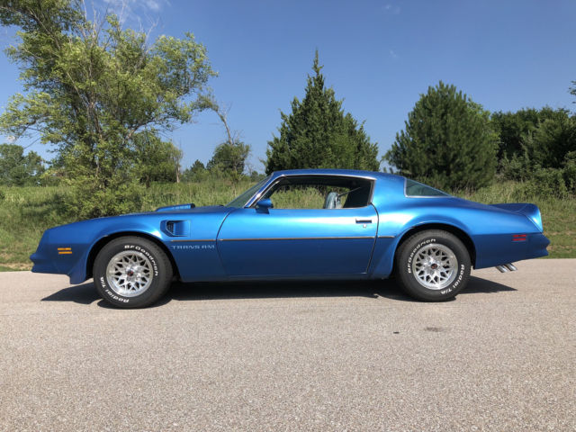 1978 Pontiac Trans Am - 400 / 4spd, W72, WS6, Martinique Blue - photo 11