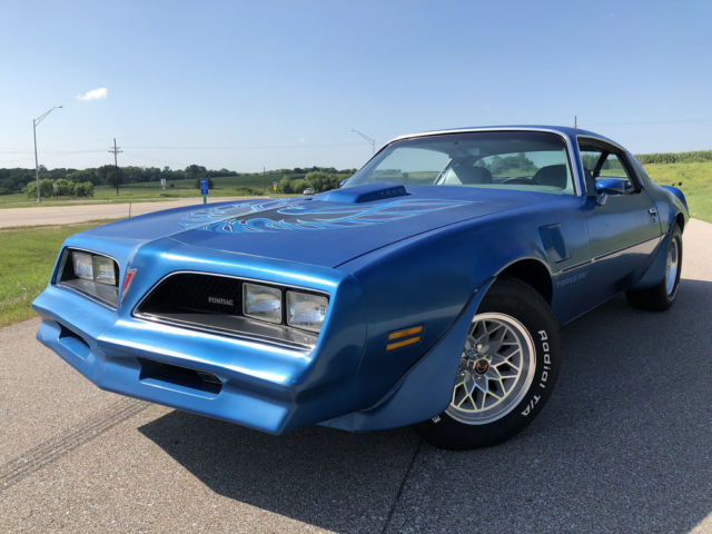 1978 Pontiac Trans Am - 400 / 4spd, W72, WS6, Martinique Blue - photo 4