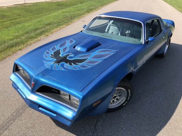 1978 Pontiac Trans Am - 400 / 4spd, W72, WS6, Martinique Blue - photo 5