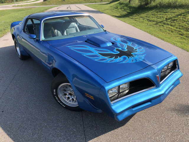 1978 Pontiac Trans Am - 6.6 - 400 V8, WS6, Martinique Blue, 74k miles - photo 2