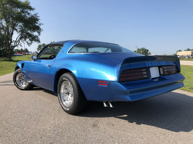 1978 Pontiac Trans Am - 6.6 - 400 V8, WS6, Martinique Blue, 74k miles - photo 7