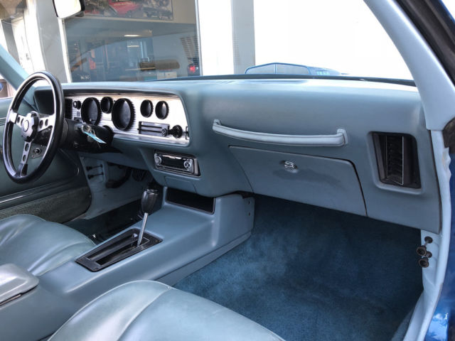 1978 Pontiac Trans Am - 6.6 - 400 V8, WS6, Martinique Blue, 74k miles - photo 8
