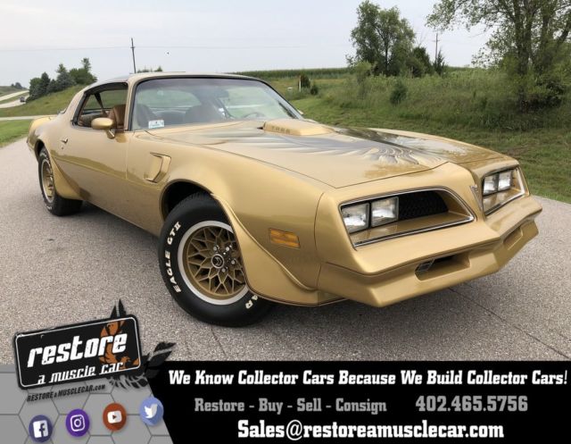 1978 Trans AM - Y88 WS6 - Pontiac 400, Automatic, Numbers Matching, Restored 1978 Pontiac Trans Am Y88 WS6 PHS - 400 Automatic, Restored