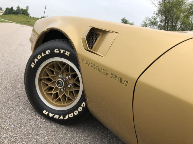 1978 Pontiac Trans Am Y88 WS6 PHS - 400 Automatic, Restored - photo 8