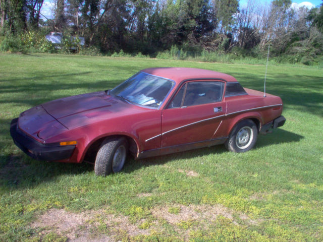 1978 Triumph TR7 Hardtop complete parts or project newer rebuilt engine NR 1978 Triumph Other