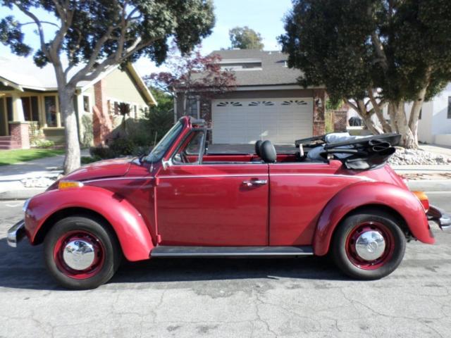 1978 Volkswagen Beetle Convertible - local California car 1978 Volkswagen Beetle - Classic Convertible