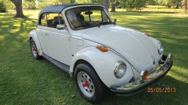 1978 Volkswagen beetle karman 16944 Miles White Convertible 1.8 A 1978 Volkswagen Beetle-New karman