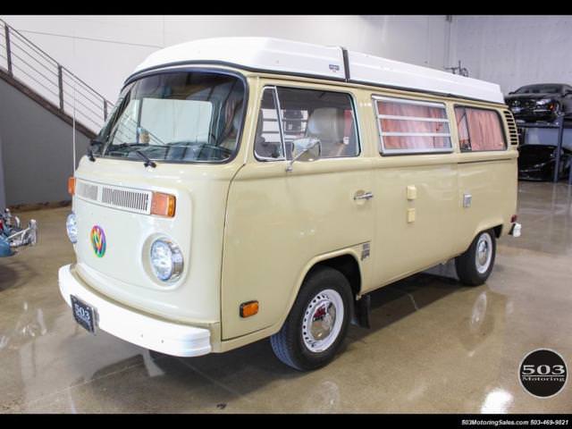 1978 Volkswagen Bus/Vanagon Westfalia 4 Speed Manual 3-Door Van 1978 Volkswagen Bus/Vanagon