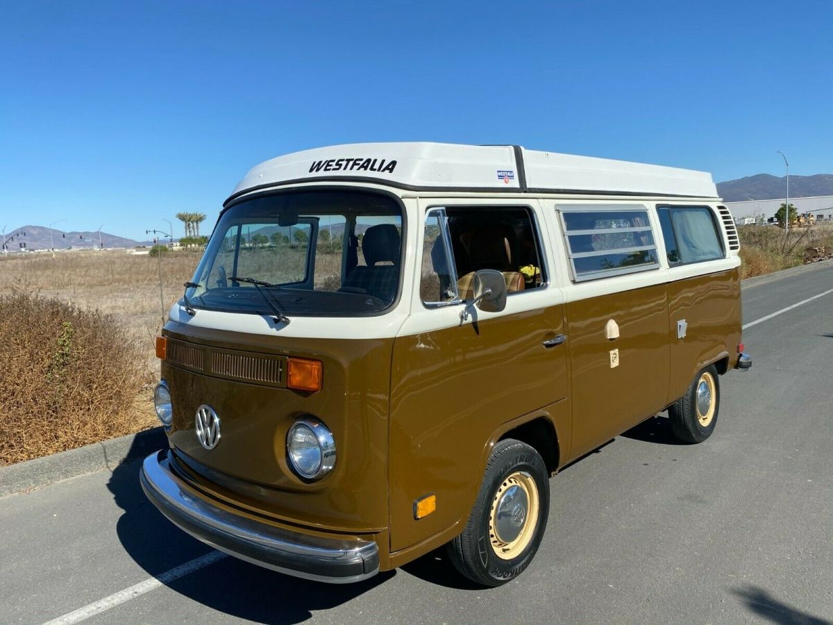 1978 Volkswagen Campmobile Westfalia Champagne edition Brown Restored Cali Westy 1978 Volkswagen Bus/Vanagon